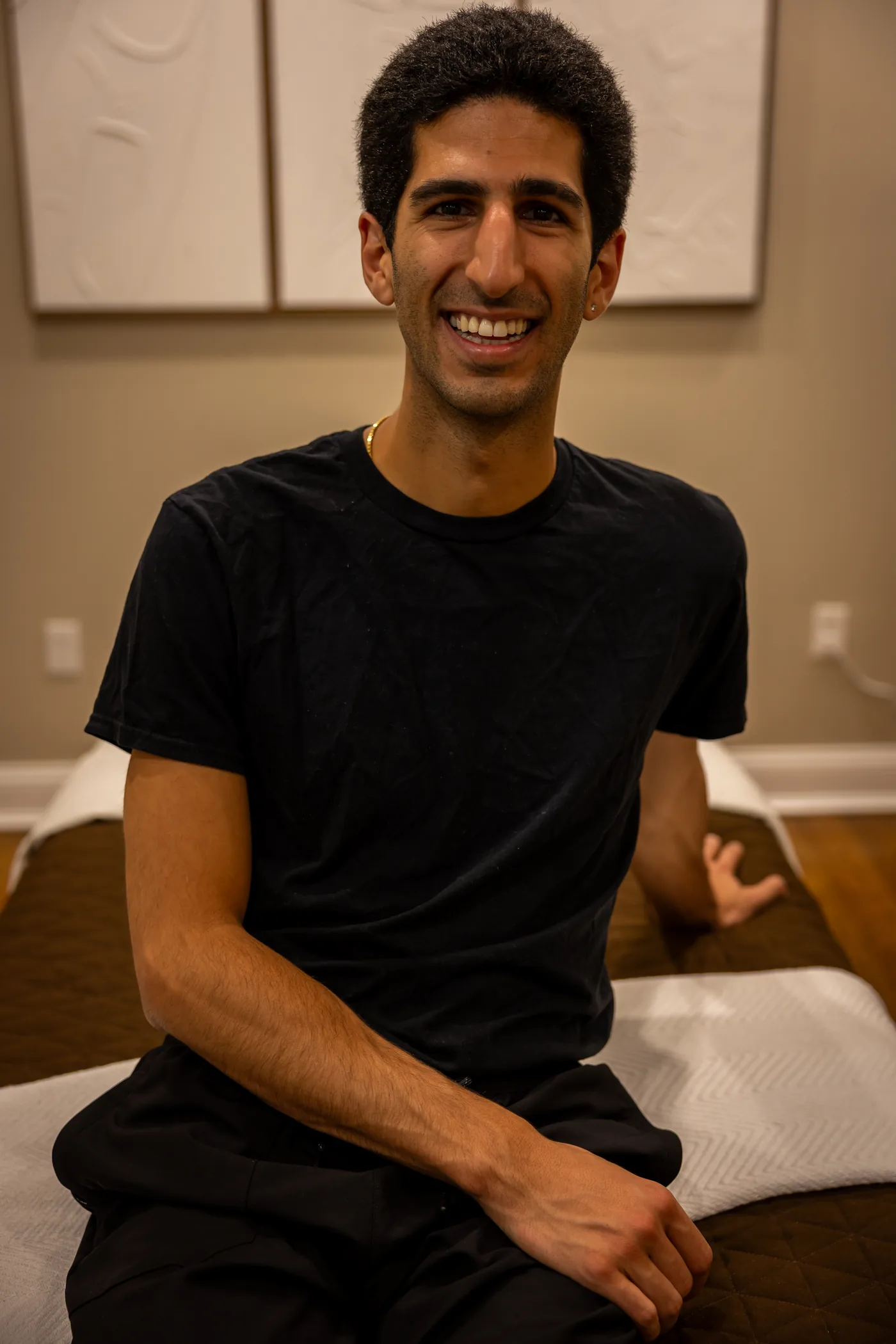 Jordan Rastegar, Licensed Massage Therapist and Founder of Bespoke Bodyworks in Stamford CT