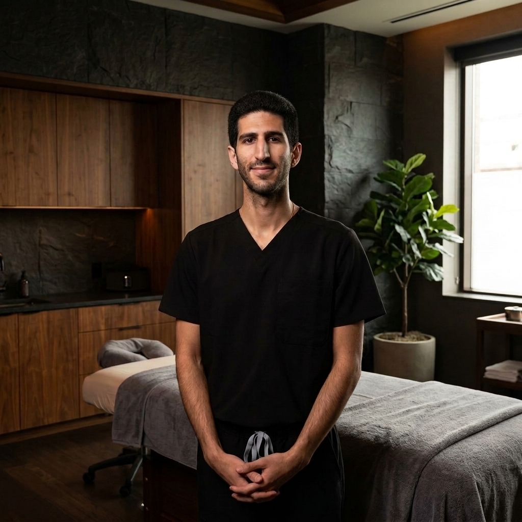 Jordan Rastegar, Licensed Massage Therapist at Bespoke Bodyworks in Stamford CT